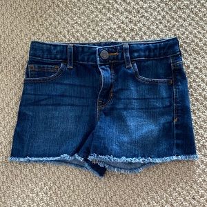Gap girl stretch shortie shorts sz 8, EUC